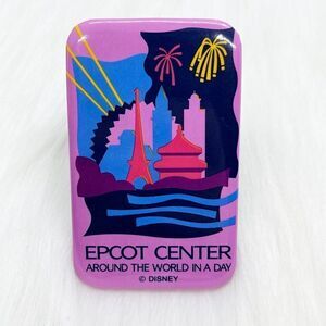 🔮 5/$25 Vintage Disney Epcot Center‎ Around The World In A Day Pin